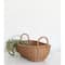 Hello Honey® Small Natural Handwoven Wicker Basket with Handles